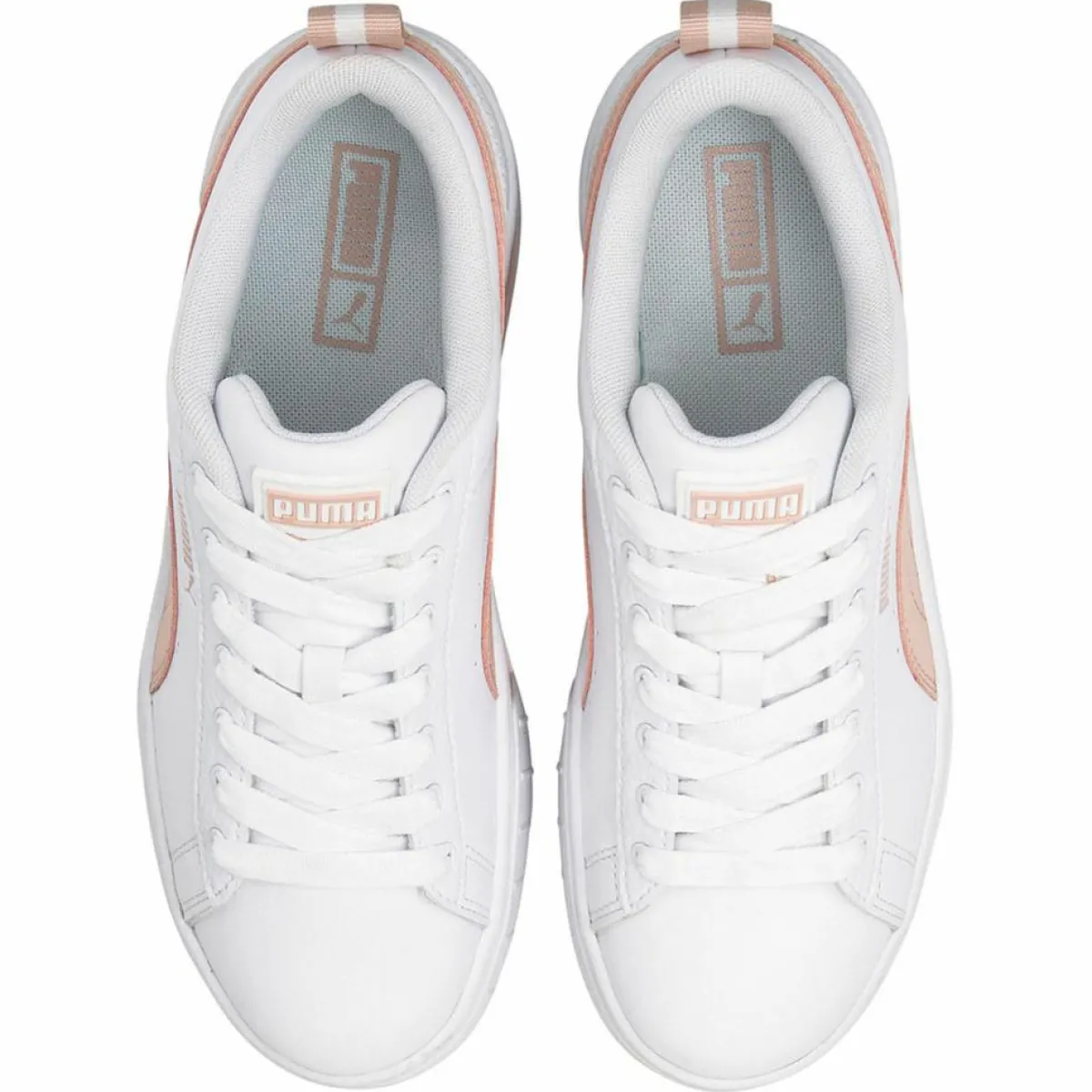 Puma Baskets|Baskets en Cuir Mayze blanc/rose