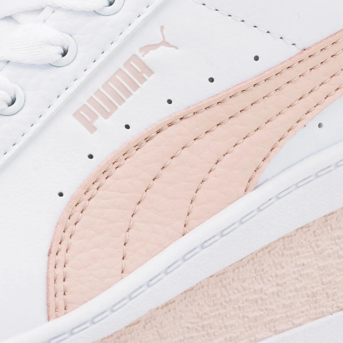 Puma Baskets|Baskets en Cuir Mayze blanc/rose