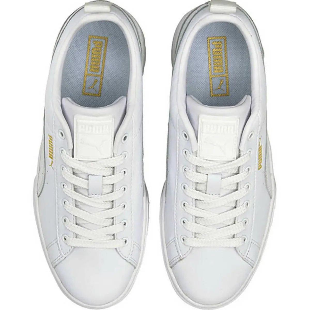 Puma Baskets|Baskets en Cuir Mayze Classic blanches