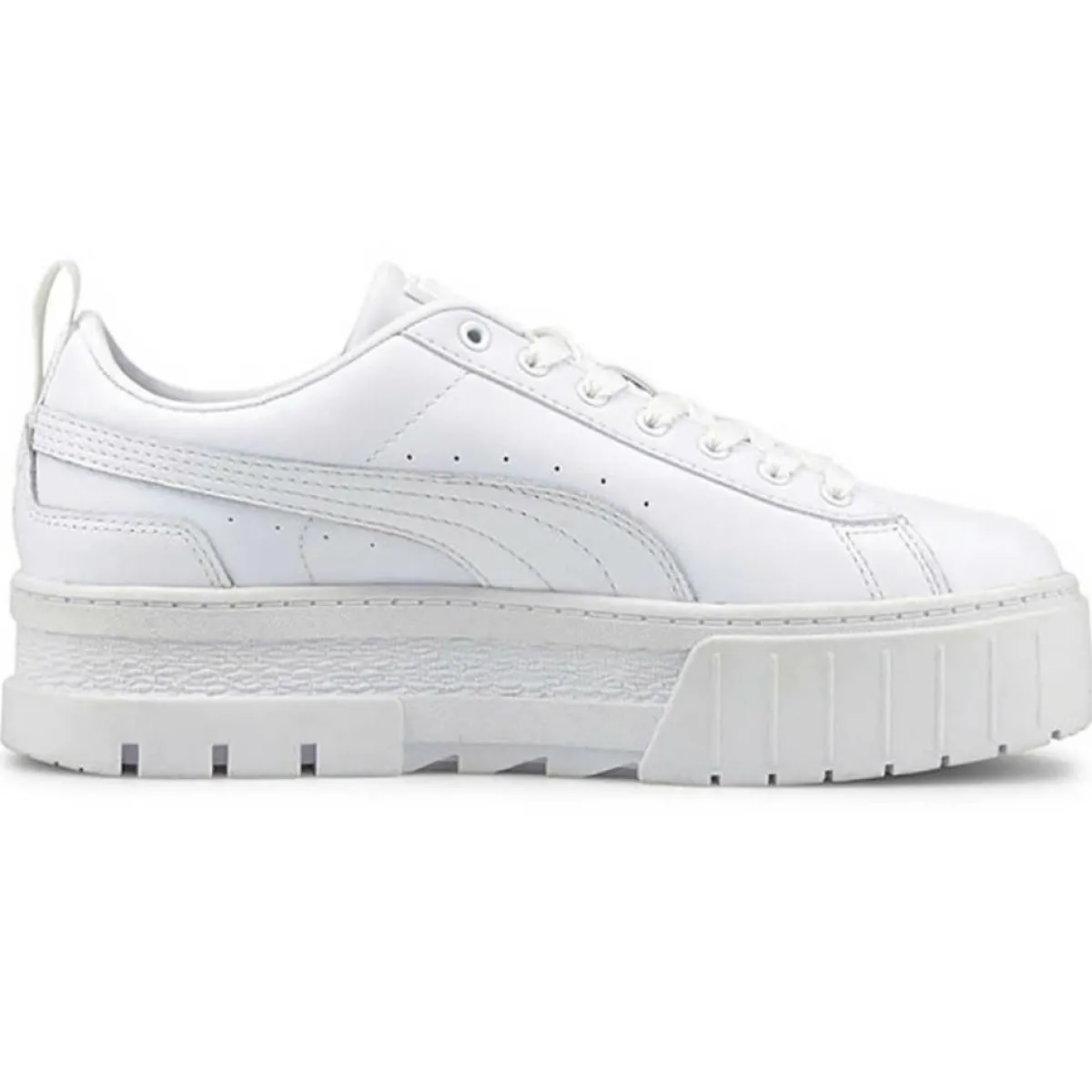 Puma Baskets|Baskets en Cuir Mayze Classic blanches
