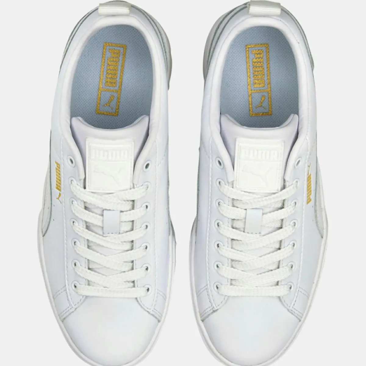 Puma Baskets|Baskets en Cuir Mayze Classic blanches
