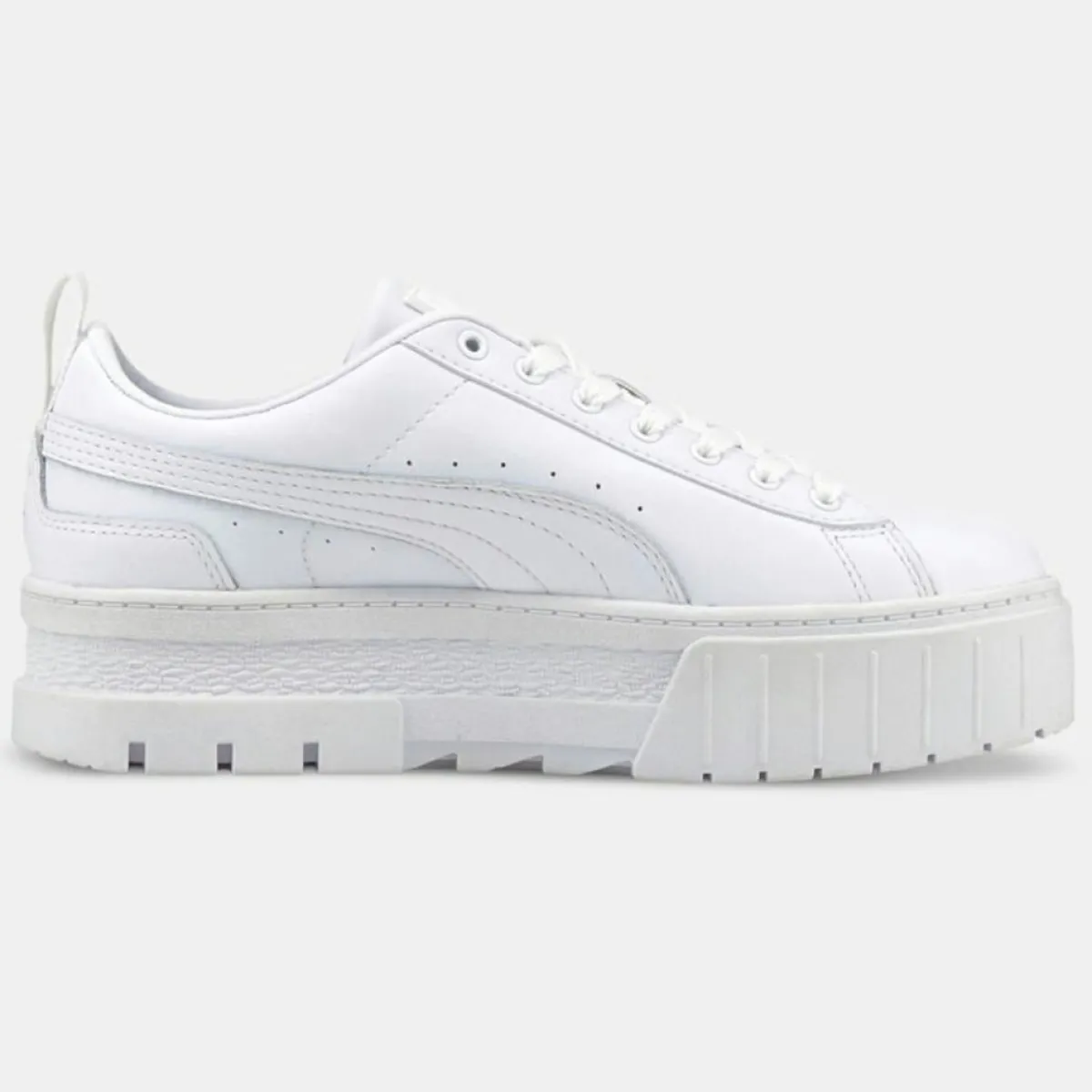 Puma Baskets|Baskets en Cuir Mayze Classic blanches