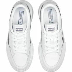 Puma Baskets|Baskets en Cuir Mayze Stack blanches