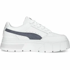 Puma Baskets|Baskets en Cuir Mayze Stack blanches