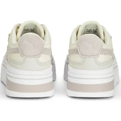 Puma Baskets|Baskets en Cuir Mayze Stack Luxe blanc/beige