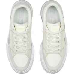 Puma Baskets|Baskets en Cuir Mayze Stack Luxe blanc/beige