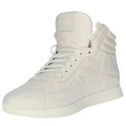 Fendi Baskets|Baskets en Cuir montantes blanches