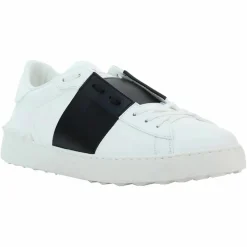 Valentino Garavani Baskets|Baskets en Cuir Open blanc/noir