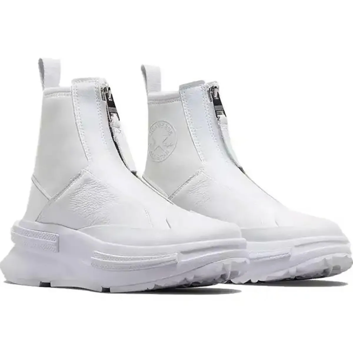 Converse Baskets|Baskets en Cuir Run Star Legacy Chelsea Luxe blanches