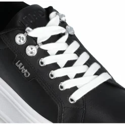 Liu-Jo Baskets|Baskets en Cuir Selma noires