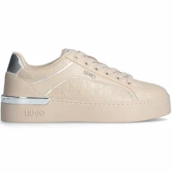 Liu-Jo Baskets|Baskets en Cuir Silvia beiges