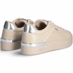 Liu-Jo Baskets|Baskets en Cuir Silvia beiges