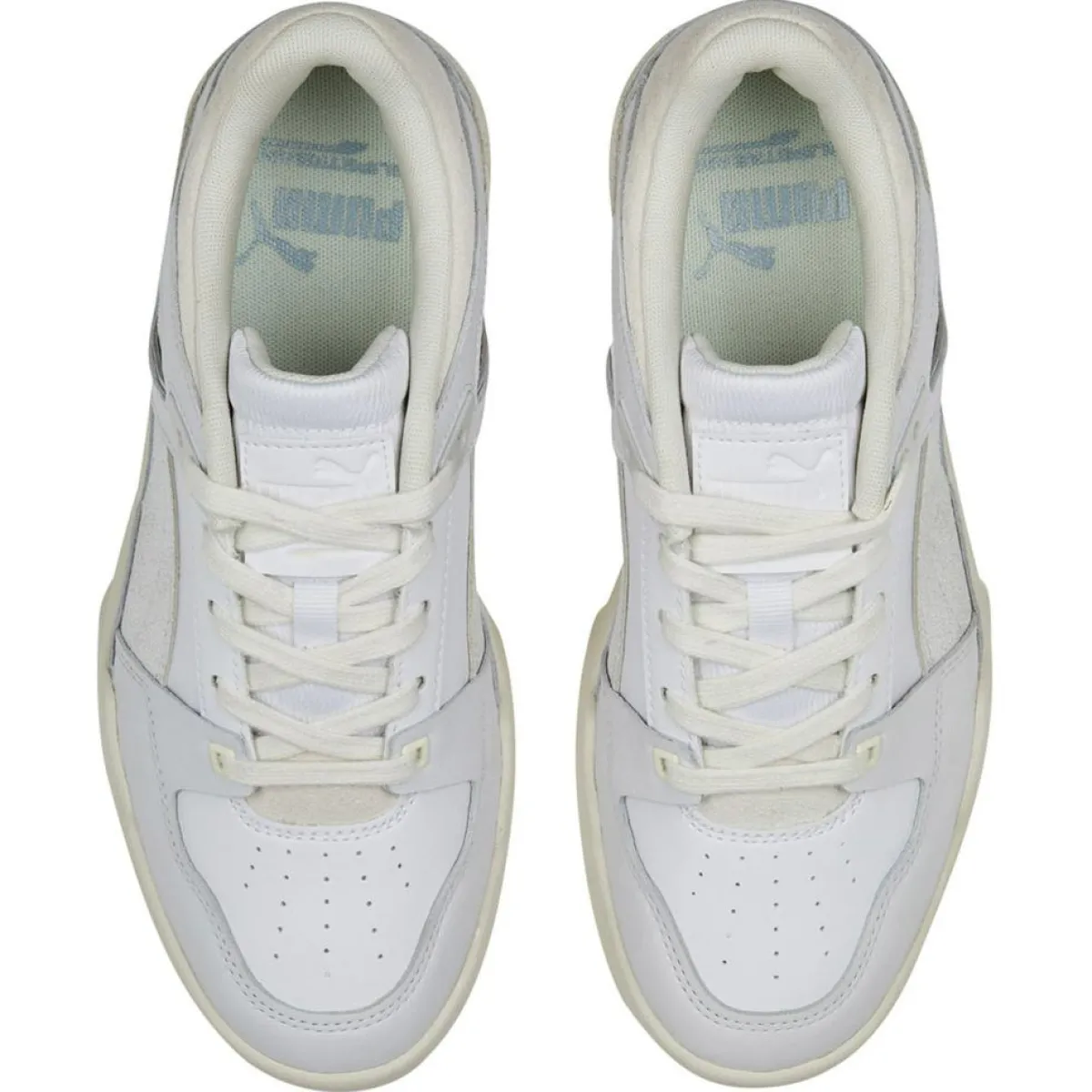 Puma Baskets|Baskets en Cuir Slipstream Thrifted blanc/beige