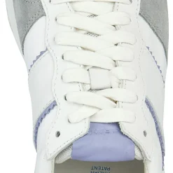 Geox Baskets|Baskets en Cuir Spherica blanc/cyclamen