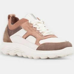 Geox Baskets|Baskets en Cuir Spherica multicolores