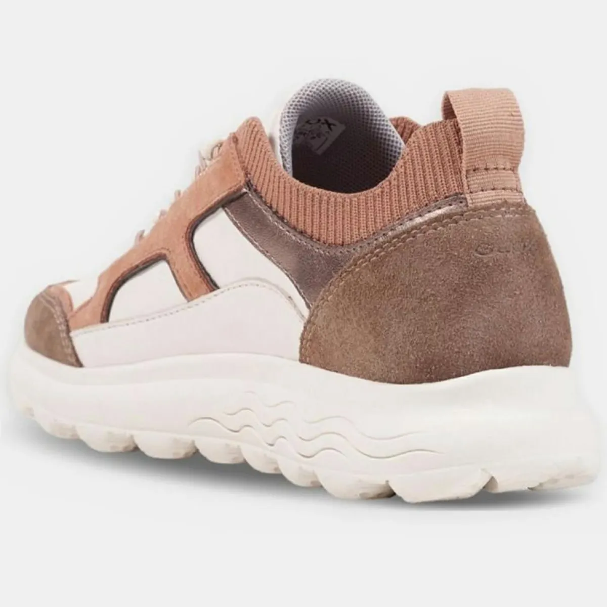 Geox Baskets|Baskets en Cuir Spherica multicolores