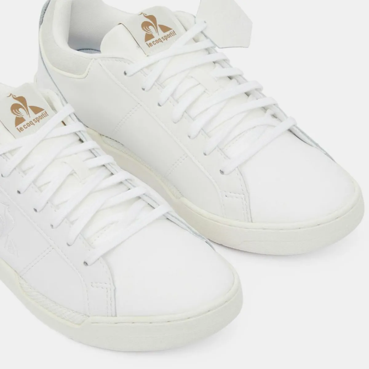 Le Coq Sportif Baskets|Baskets en Cuir Stadium blanches