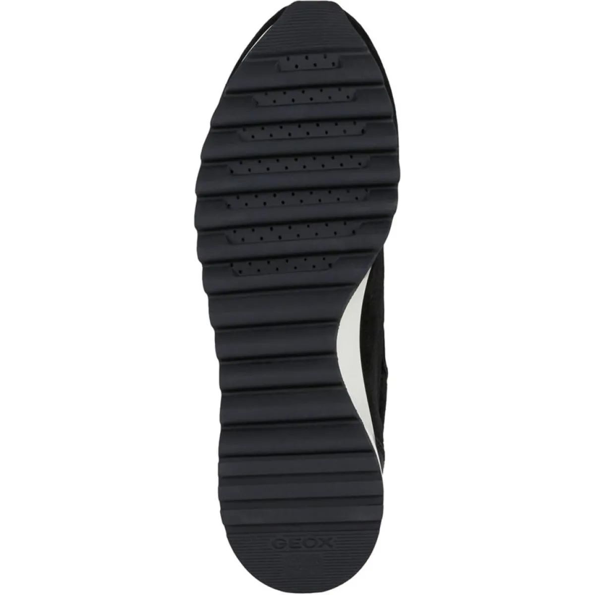 Geox Baskets|Baskets en Cuir Tabelya noir/métallique