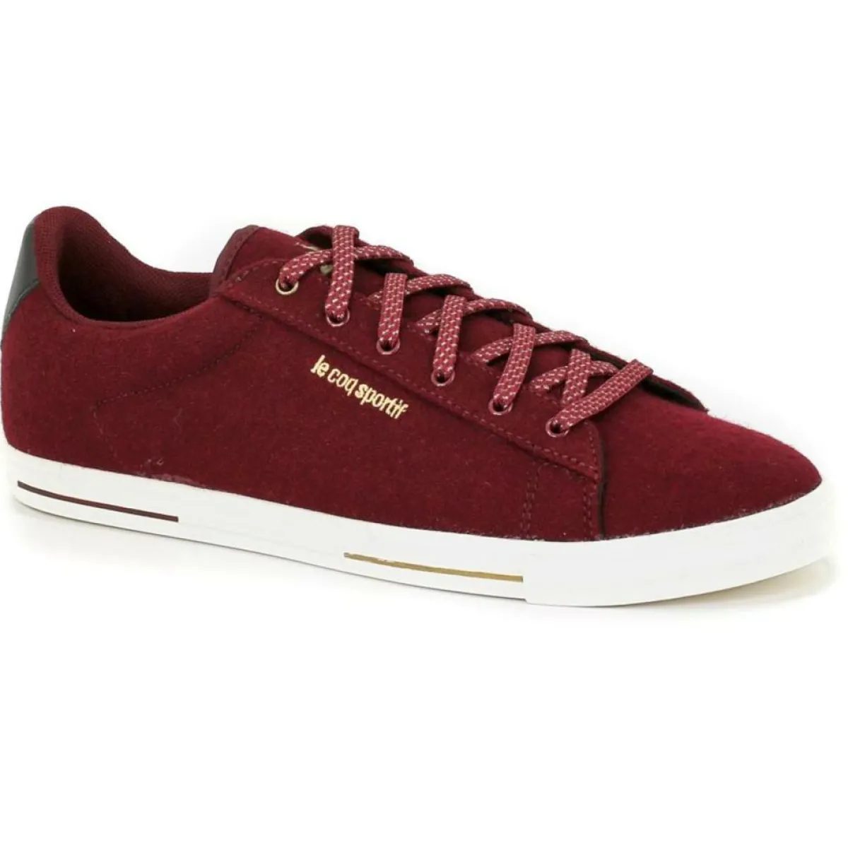 Le Coq Sportif Baskets|Baskets en Laine mélangée Agate Winter bordeaux