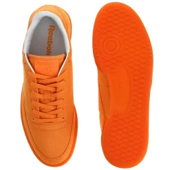 Reebok Baskets|Baskets en Toile Club C 85 Canvas orange