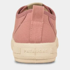 Pataugas Baskets|Baskets en Toile de Coton recyclé Etche roses
