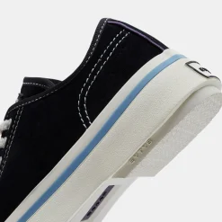 Eytys Baskets|Baskets en Velours de Cuir Laguna blanc/noir