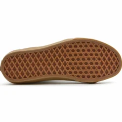 Vans Baskets|Baskets en Velours de Cuir & Velours côtelé SK8-Hi écrues