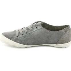 Palladium Baskets|Baskets en Velours de Cuir irisé Game grises