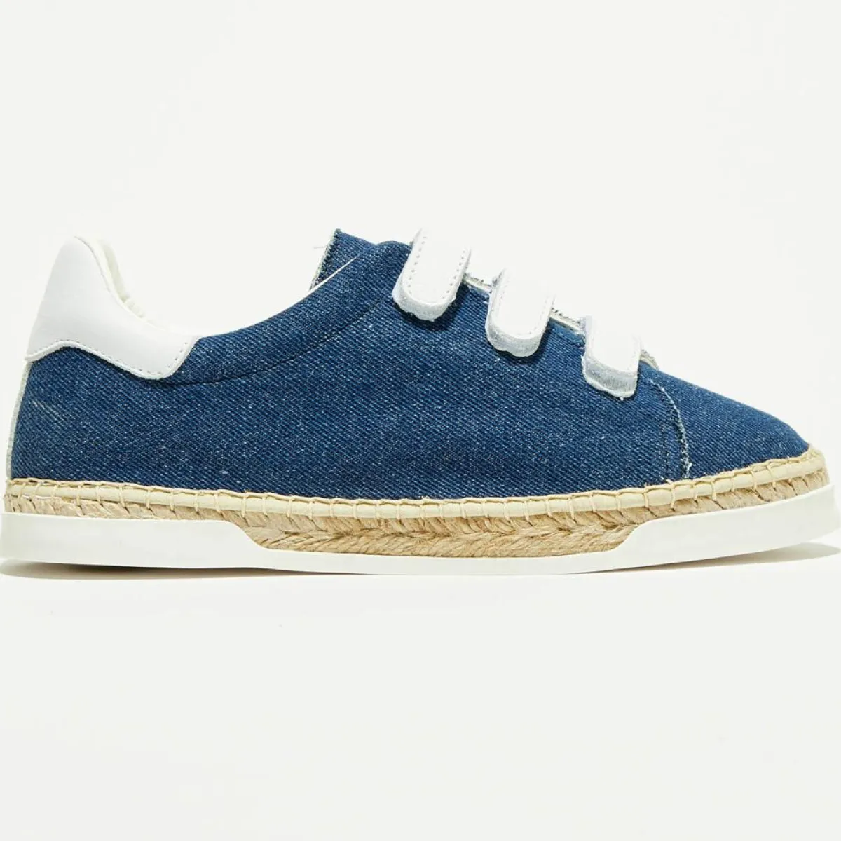 Canal Saint Martin Baskets|Baskets espadrilles en Cuir Lancry jean