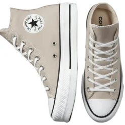 Converse Baskets|Baskets Hi All Star Lift beiges