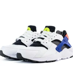 Nike Baskets|Baskets Huarache Run blanc/bleu/noir