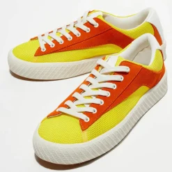 By Far Baskets|Baskets jaune/orange