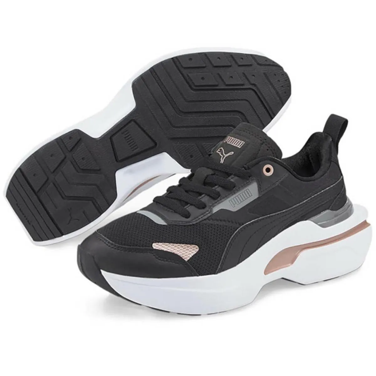 Puma Baskets|Baskets Kosmo Rider Metal noires