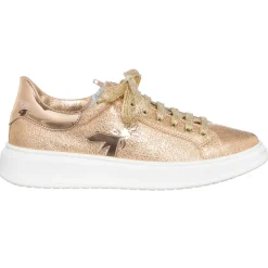 Patrizia Pepe Baskets|Baskets Lora rose doré