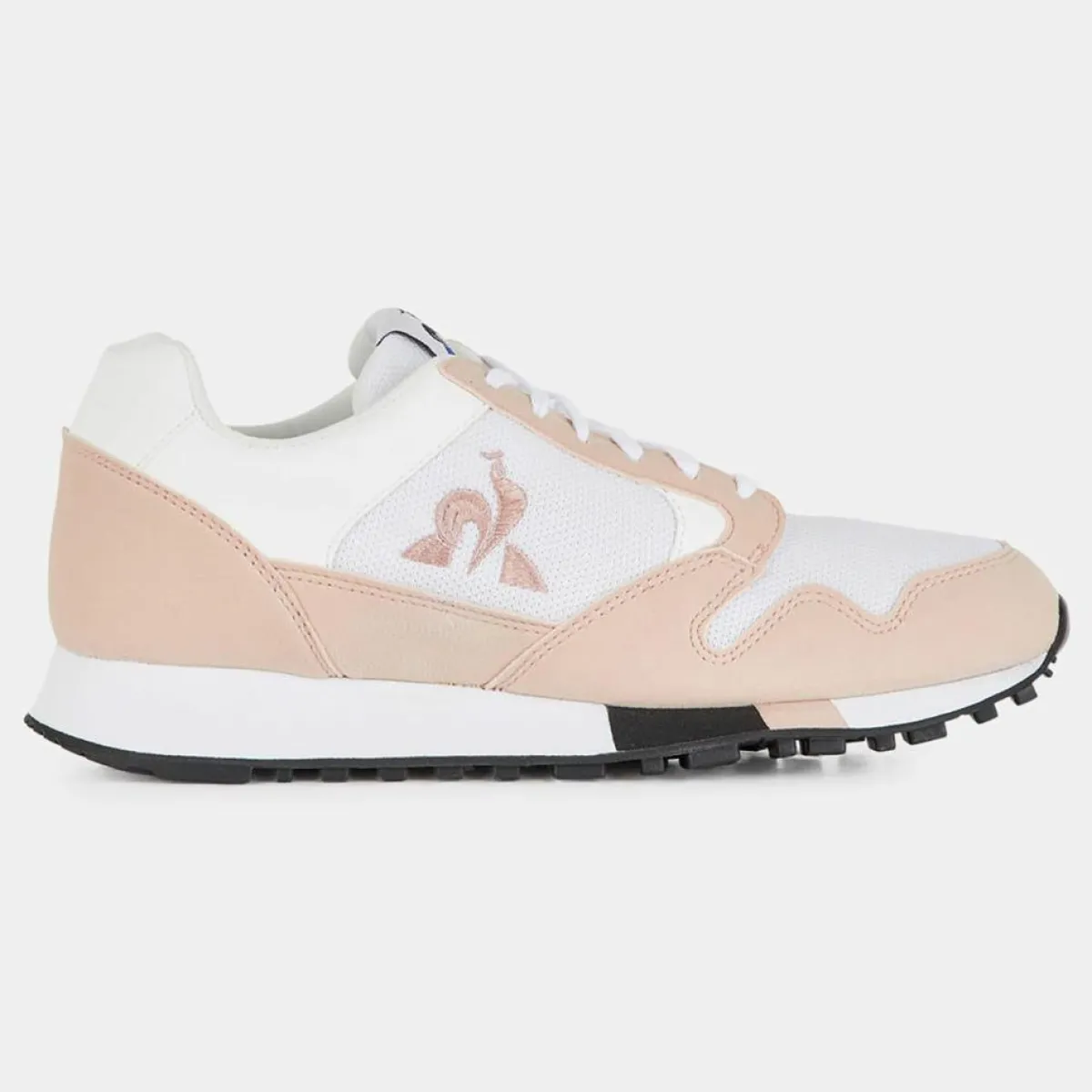 Le Coq Sportif Baskets|Baskets Manta Retro rose/blanc