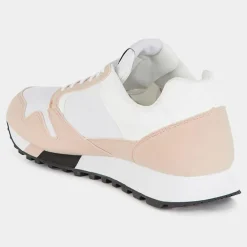 Le Coq Sportif Baskets|Baskets Manta Retro rose/blanc