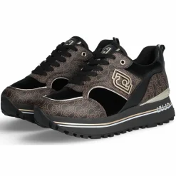 Liu-Jo Baskets|Baskets Maxi marron/noir