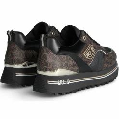 Liu-Jo Baskets|Baskets Maxi marron/noir