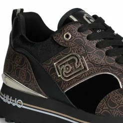 Liu-Jo Baskets|Baskets Maxi marron/noir