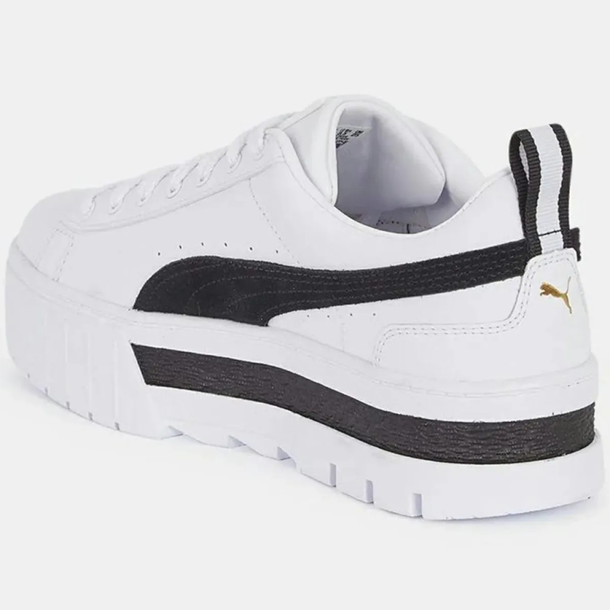 Puma Baskets|Baskets Mayze Leather blanc/noir