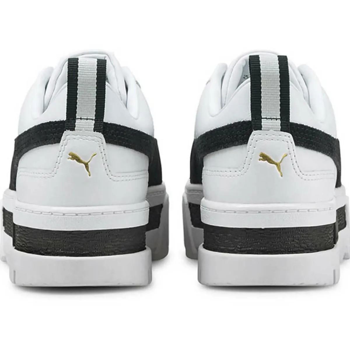 Puma Baskets|Baskets Mayze Leather blanc/noir