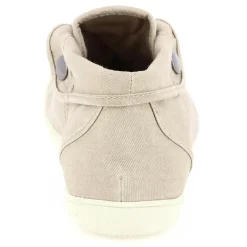 Palladium Baskets|Baskets montantes en Toile Gaetane sergée sable