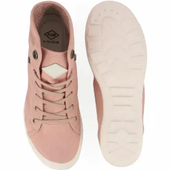 Palladium Baskets|Baskets montantes en Twill Gaetane rose clair