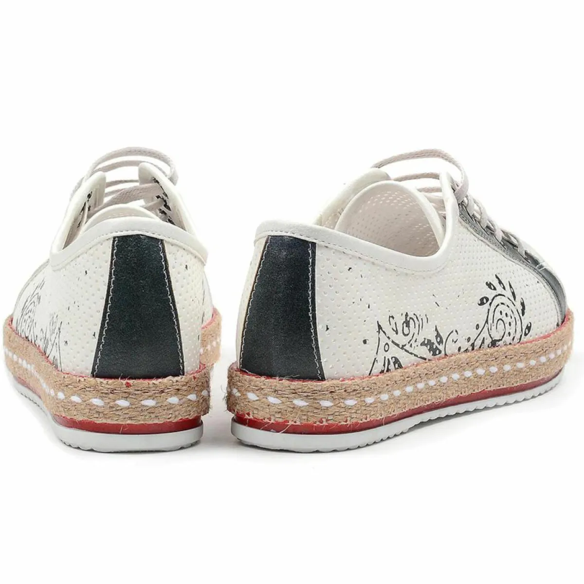 Goby Baskets|Baskets Nadelle multicolores