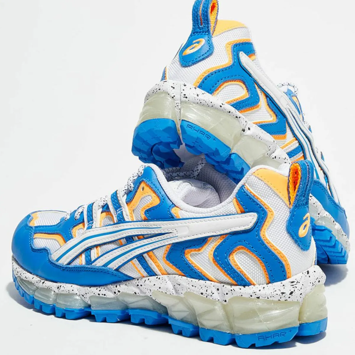 Asics Baskets|Baskets Nandi blanc/bleu