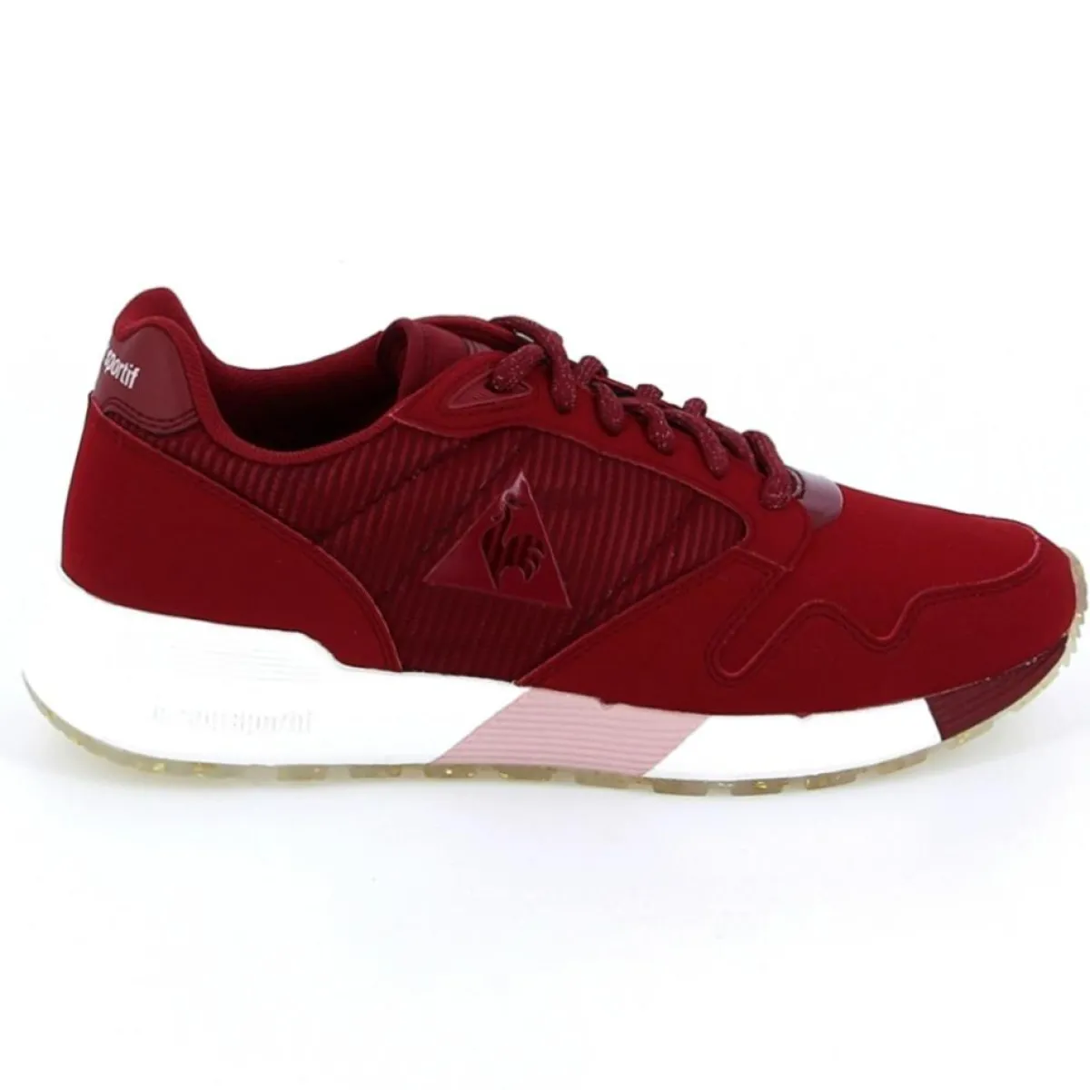 Le Coq Sportif Baskets|Baskets Omega X bordeaux