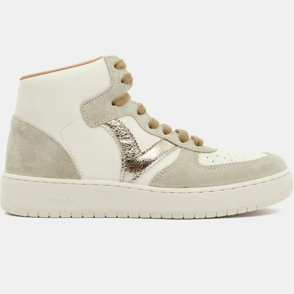 Victoria Baskets|Baskets Perfhte V blanc/gris