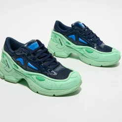 Raf Simons Baskets|Baskets Pharaxus bleu/vert