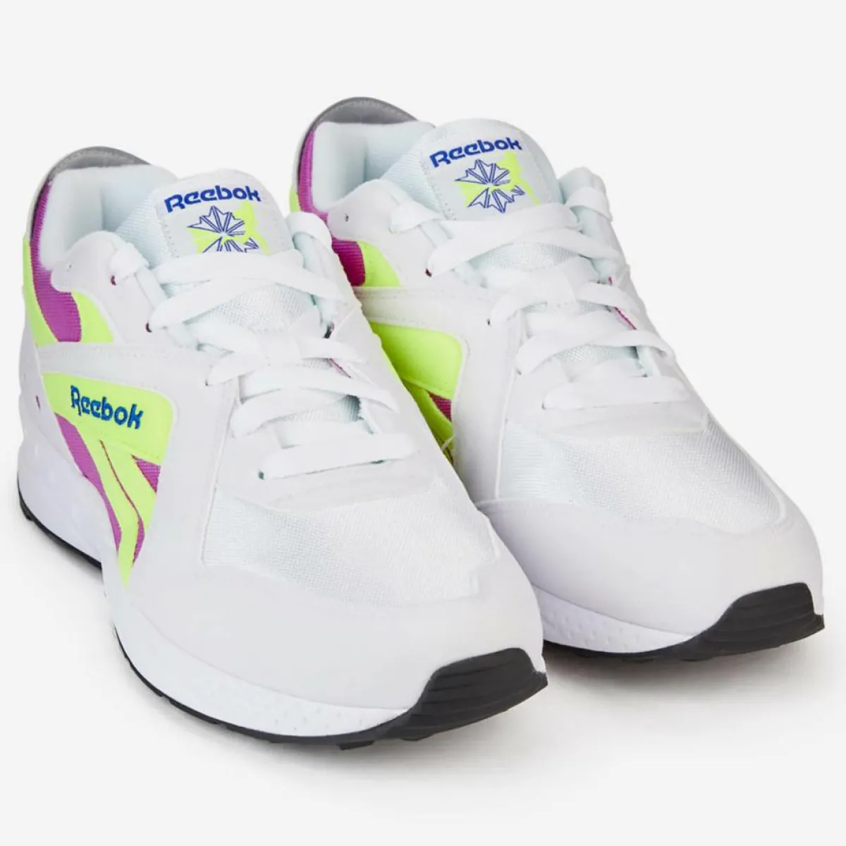 Reebok Baskets|Baskets Pyro blanc/violet/jaune