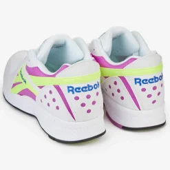 Reebok Baskets|Baskets Pyro blanc/violet/jaune